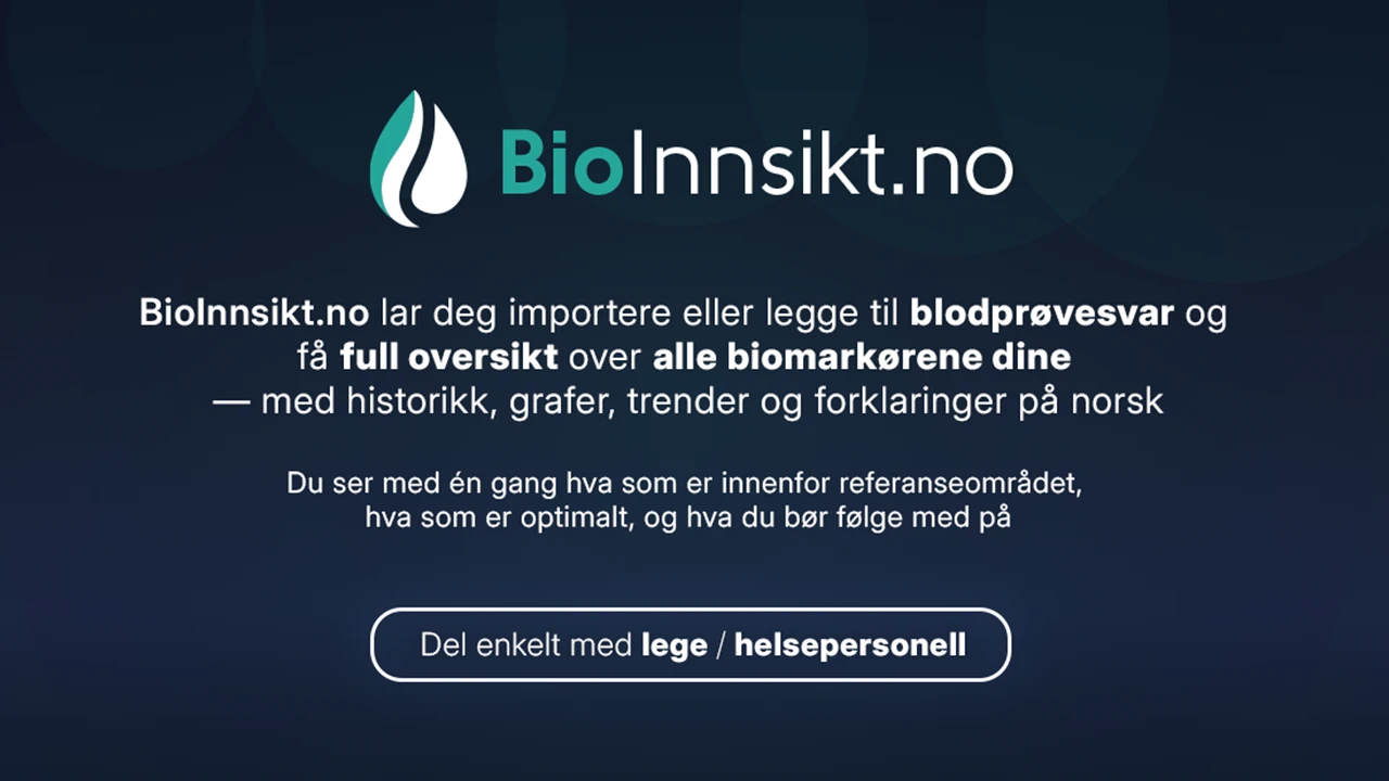 BioInnsikt – helsedata samlet på ett sted